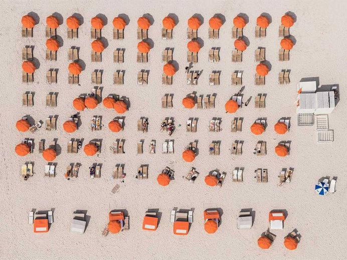 Aerial Views of Miami by Bernhard Lang