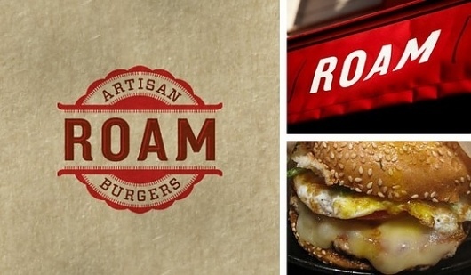 Logos / rubber design co. #type #roam #logo