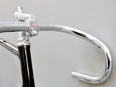 FFFFOUND! | Domenica Sport | Minimalissimo #steel #handlebar #bicycle