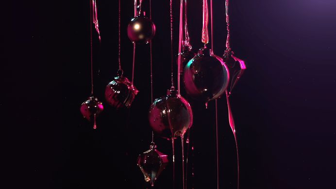 Black Maple Syrup on Behance #maplesyrup #black #drop #slowmotion #christmas