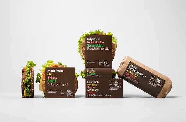 Reitan Sandwich Packaging by BVD #packaging #reitan #sandwich #bvd