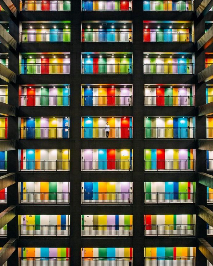 Creative and Colorful Architecture Photography by Victor Cheng