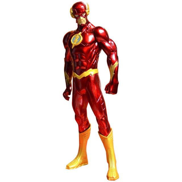 Yellow and Red The Flash PVC Action Figure - Shop For Gamers