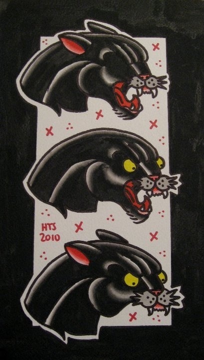 Harriet The Spy | My exploits in the tattoo world. #tattoo #flash #panther #black