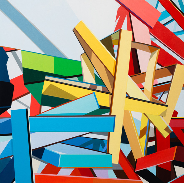 Tommy Fitzpatrick | PICDIT #geometry #color #paint #painting #art #artist