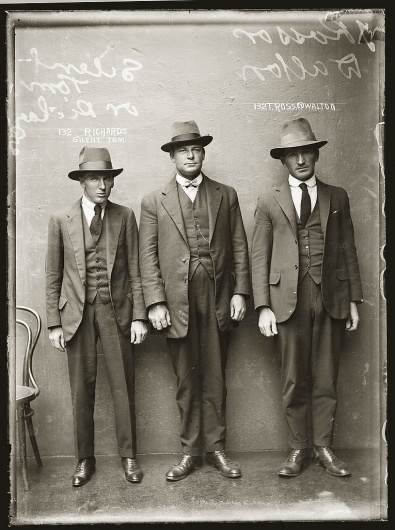 Portraits de criminels australiens dans les années 1920 | La boite verte #old #white #black #and #criminals