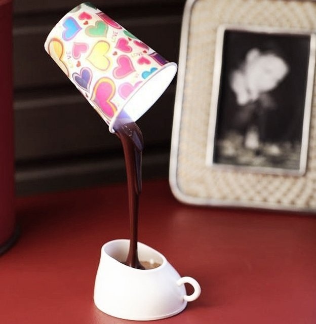 Coffee Cup LED Light Desk Table Lamp #tech #flow #gadget #gift #ideas #cool