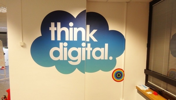 Printed Logo Wall Stickers #inspiration #printed #stickers #design #graphic #wall