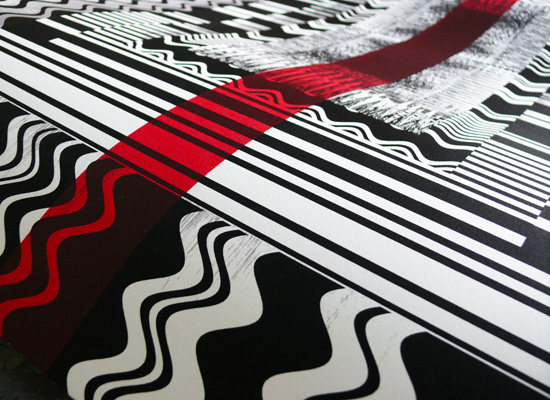 "Odd" detail by Francisco Elias #design #graphic #art #silkscreen