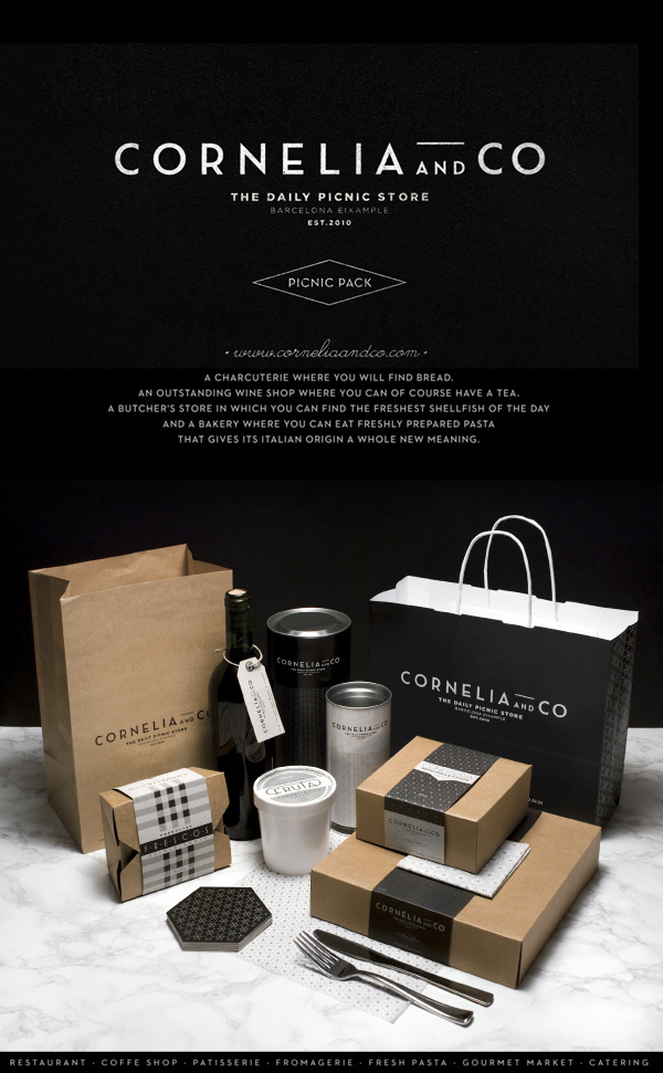 CORNELIA and CO [ Brand identity & Packaging ] #packaging #brand #identity