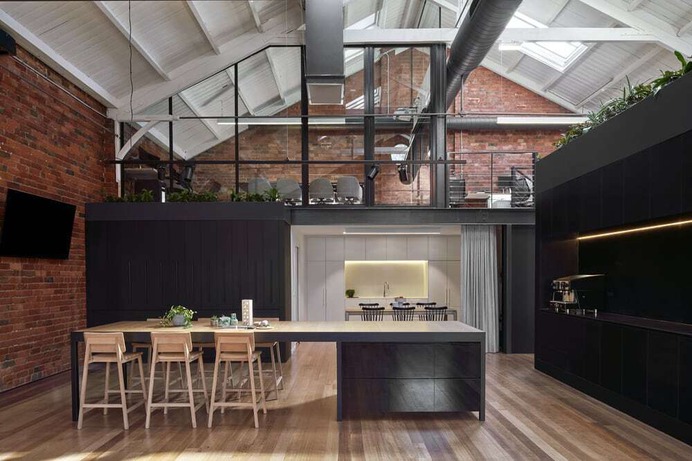 REHAU Showroom by Taylor Knights Architects