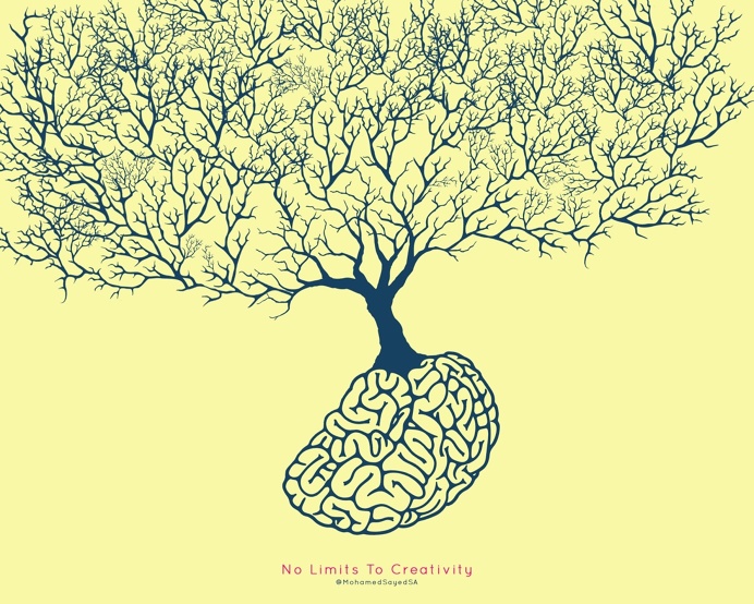 No Limits To Creativity #digital #art #creativity #illustration #photoshop #illustrator
