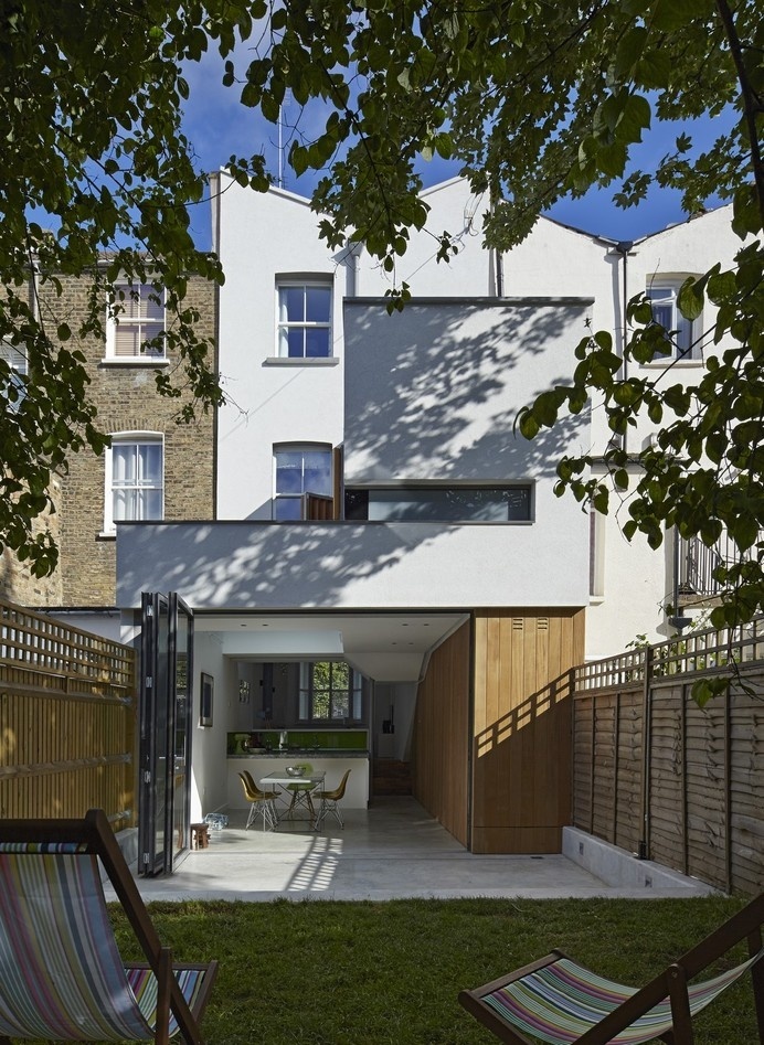 Clever Family Home Makeover in London by Neil Dusheiko Architects #london #architecture