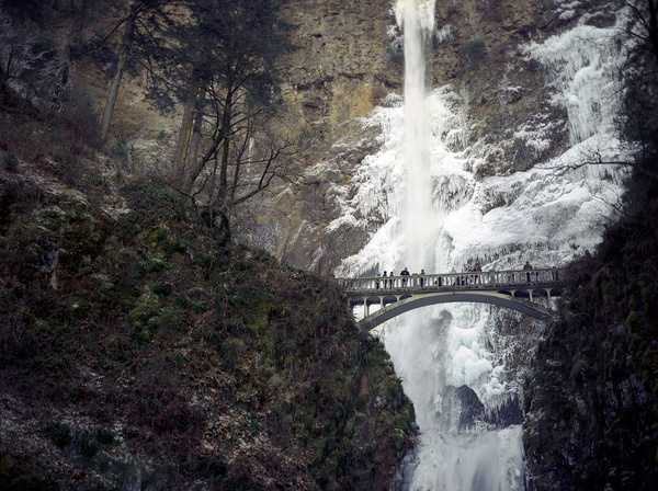 malcolm lee #landscape #photography #bridge #waterfall #oregon
