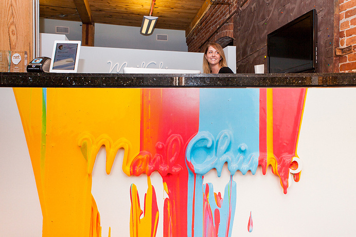 mail #signage #paint #desk #mailchimp