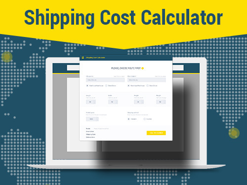 Postal Shipping Calculator widget to find out the shipping price at once https://mobilunity.com/portfolio/shipping-cost-calculator-ui-design