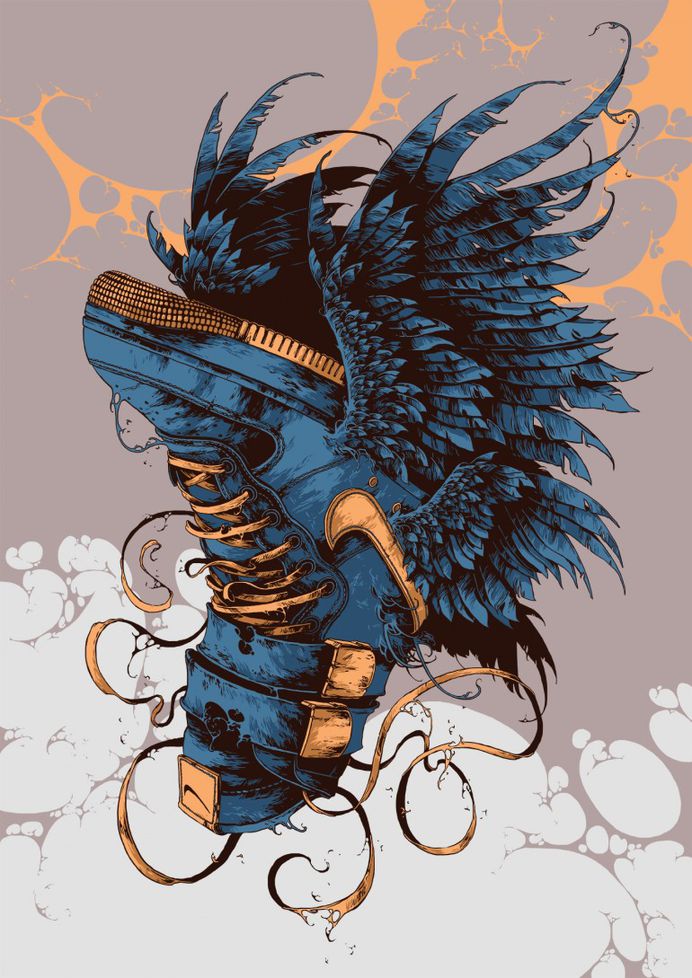 Sneaker Beasts by Ivan Belikov