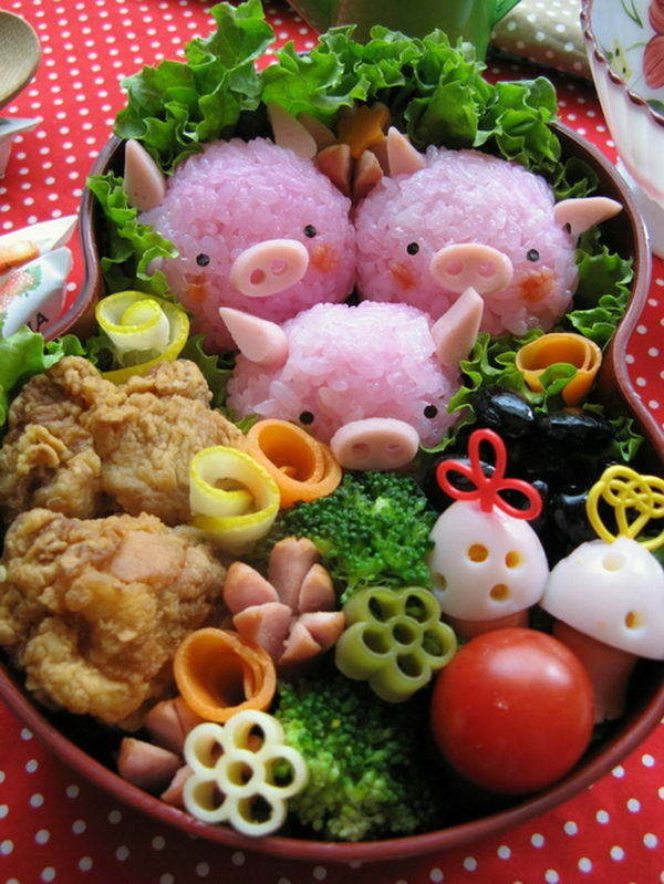40+ Creative Bento Box Lunch Ideas for Kids #bento #box #ideas #lunch #kids