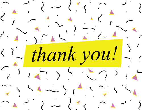 thank you card! #90s #design #card #thankyou #greetingcard #typography #identity