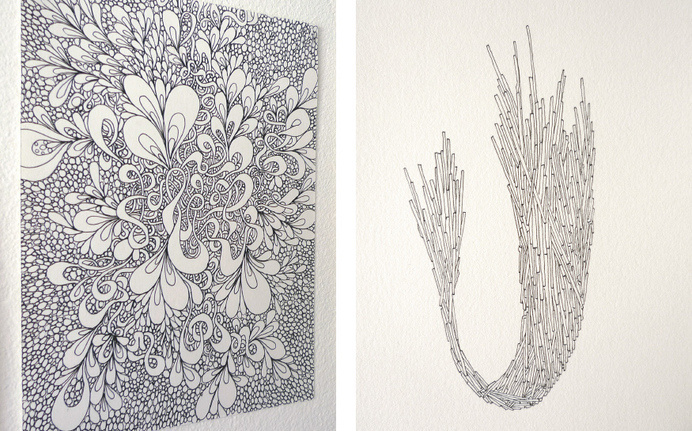 Sigh of Relief - Andrew Johnson #line #drawing