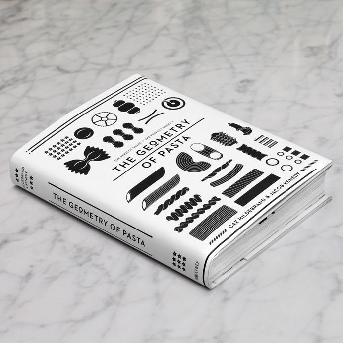 The Geometry of Pasta | Yatzer #cover #illustration #book