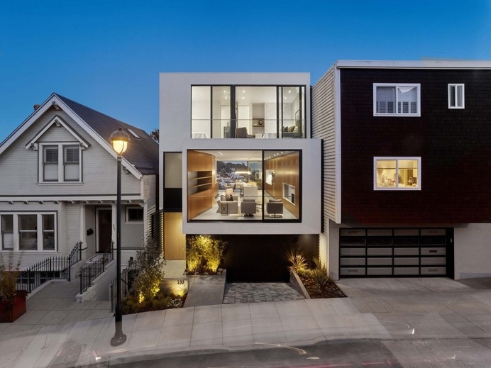 Laidley Street Residence in San Francisco / Michael Hennessey
