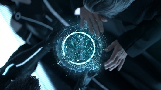 David Lewandowski Animation. #blue #visualization #tron