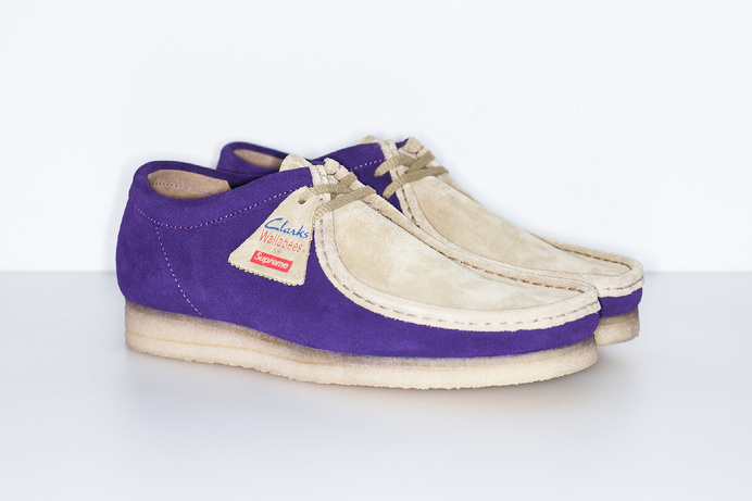 Gm4kqefyove #clarks #wallabees #supreme