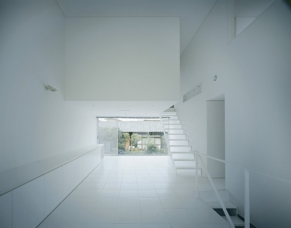Industrial Designer House / Koji Tsutsui Architect & Associates #white #shells #void #solid #interiors #architecture #houses