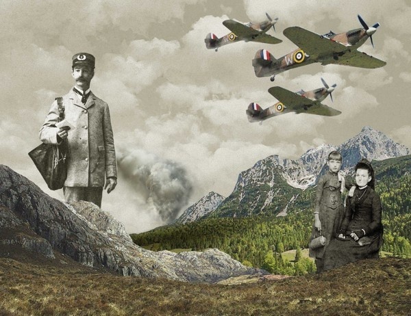 Twist of fate #modern #surrealism #vintage #art #collage