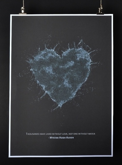 Water Importance - JamesCaunter #splash #water #poster