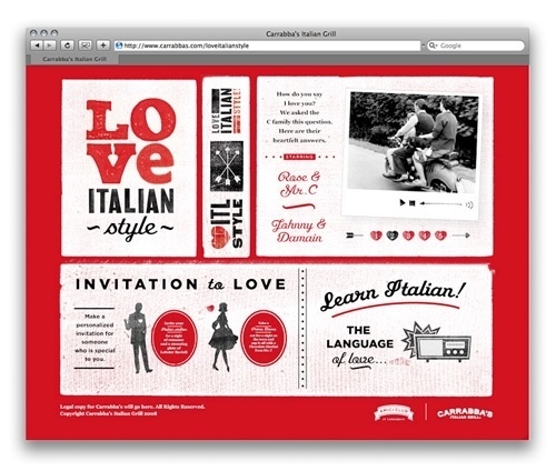 NiceFuckingGraphics! - Blog de diseño gráfico - Part 5 #red #classic #black #italian #love