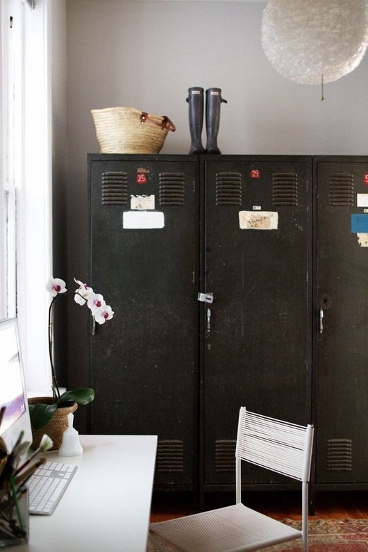 give lockers a new life / sfgirlbybay #interior #design #decor #deco #decoration