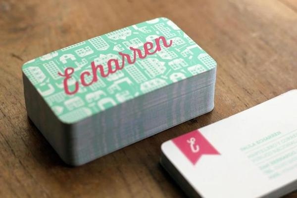 Echarren Real Estate #business #branding #card #tarjetas #brand #identity #bussines #logo
