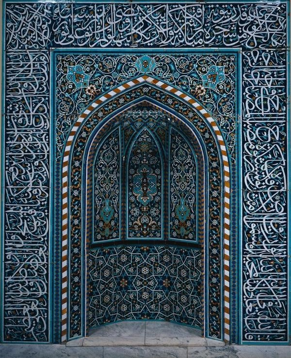 blue, islam, turquoise, architecture #turquoise #blue #islam #architecture
