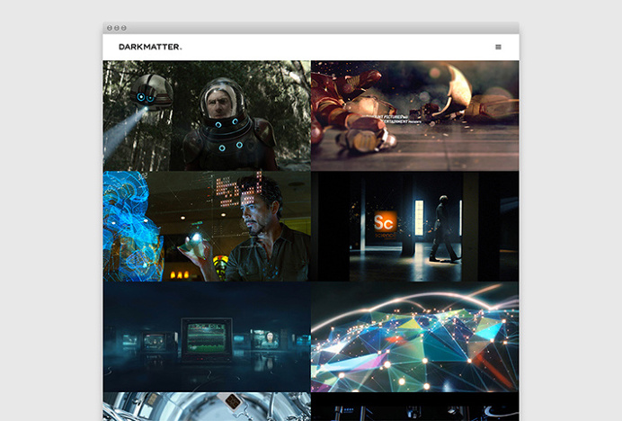 Dark Matter by Mash Creative #site #website #design