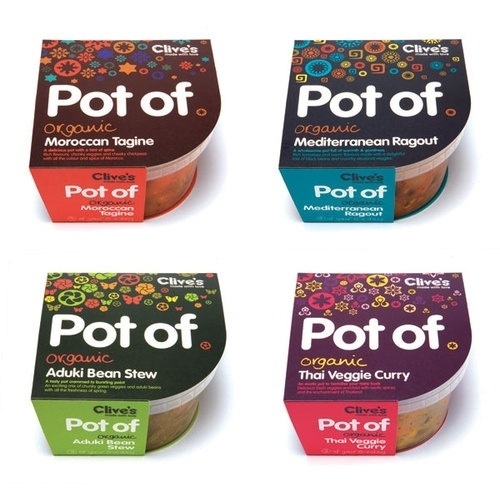 PotÂ Of - TheDieline.com - Package Design Blog #pattern #packaging #in #design #bold #black #food #believe #clives #typography