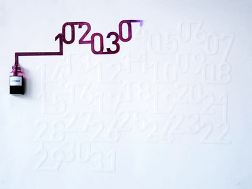 Calendar ink