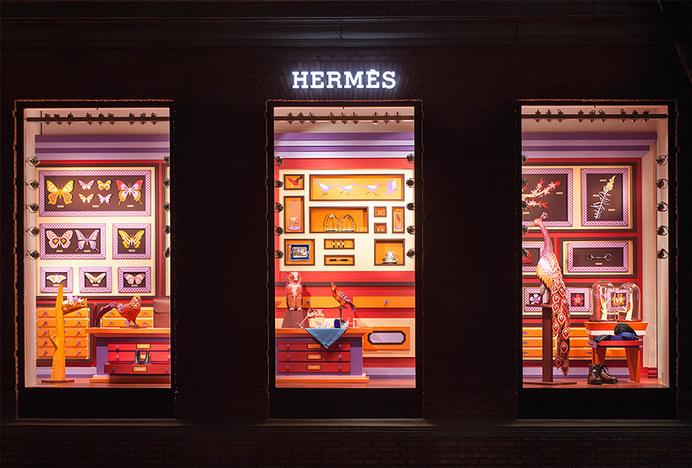zim & zou craft museum of supernatural history for hermes storefront #hermes