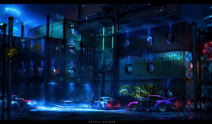 ArtStation - The Gathering, Khyzyl Saleem #sport #cars