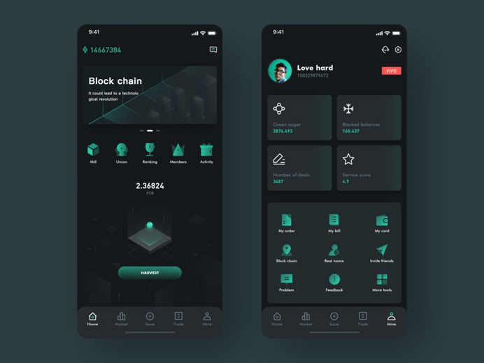 Block chain team 应用 设计 icon ux ui app design