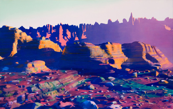 jonathan zawada conceptual lands #conceptual #lands #photography #mountains #neon