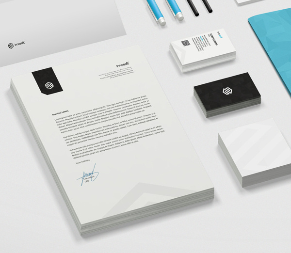 Innosoft (Identity) on Behance #identity #branding #stationery