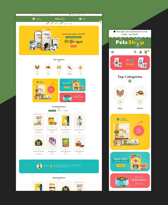 #Pets #Care & #Animal Shop - #Prestashop #Responsive #Theme #eCommerce #Website #Design #Template