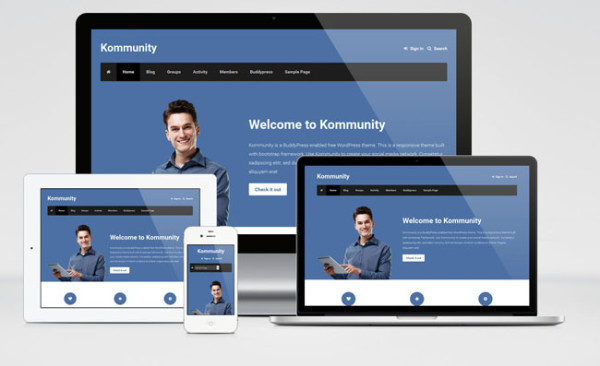 Kommunity WP Theme