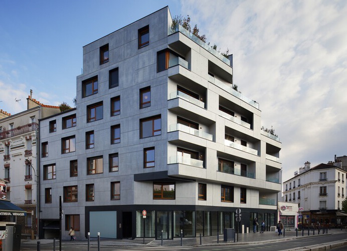 Le Copenhague Apartments / Christophe Rousselle, © Antoine Huot, Takiju Shimmura