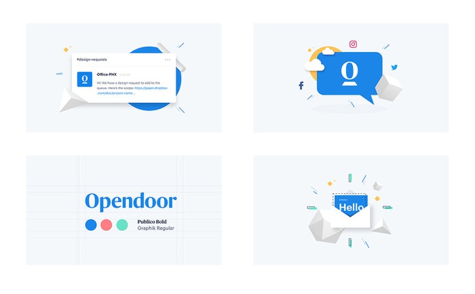 Product Illustration fro Opendoor by Nicolas Solerieu on Behance