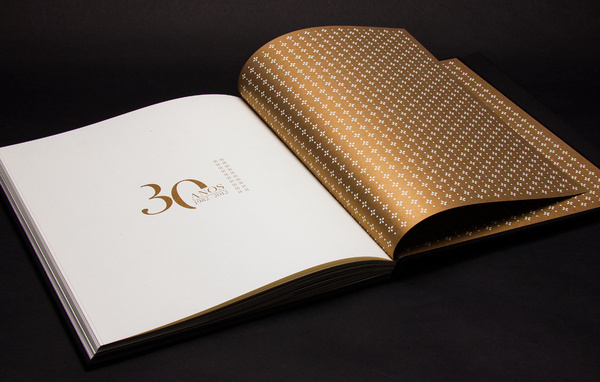FNE - 30 ANOS - Playme Studio #print #golden #book #black