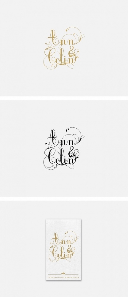 Identities - Mila #ornate #ampersand #beautiful #name #logo #decorative #wedding #love #typography