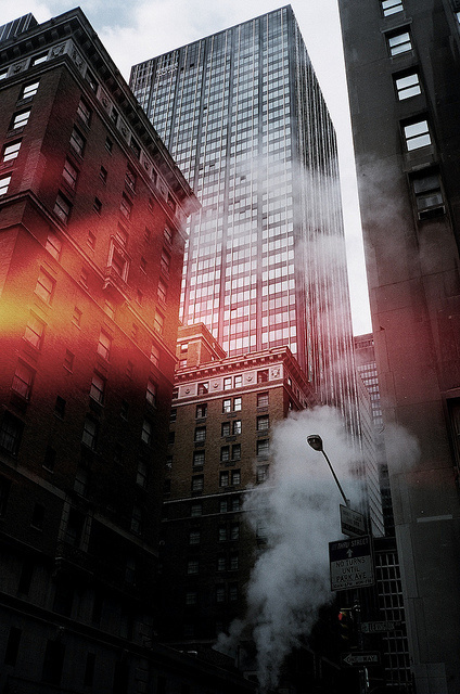 Standing Elements #skyscraper #photography #smoke